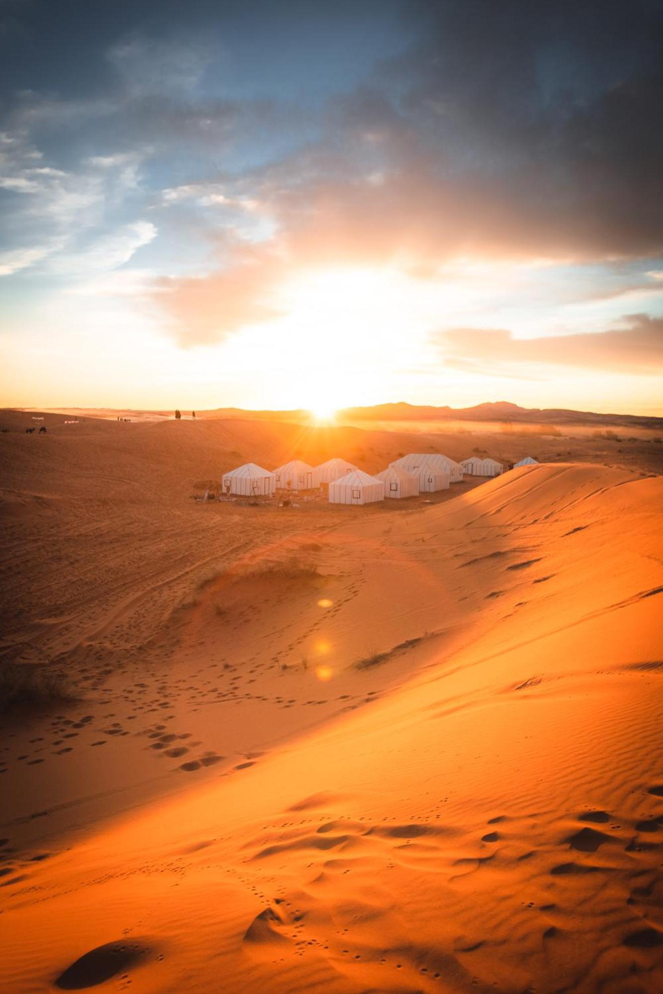 Erg Chebbi Khamlia Desert Camp Merzouga Zewnętrze zdjęcie